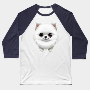 Pomeranian Cuteness Overload Baseball T-Shirt
